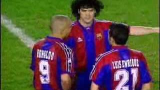 19970312 FC Barcelona  Atlético Madrid 54 [upl. by Llertrac]