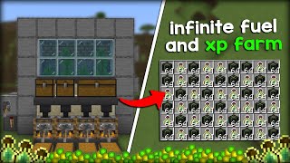 UPDATE 121 ZEROTICK KELP FUEL AND XP FARM TUTORIAL in Minecraft Bedrock MCPEXboxPS4SwitchPC [upl. by Narcis351]