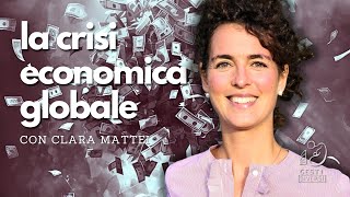 La CRISI ECONOMICA GLOBALE  Davide Sabatino con Clara MATTEI [upl. by Miculek]