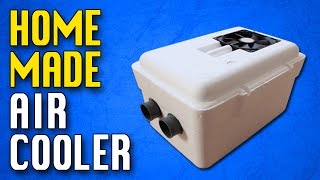 Homemade Air conditioner DIY Homemade air cooler [upl. by Glenden]