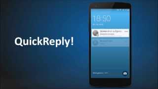 Floatify v600  Advanced notifications  iOS Style QuickReply [upl. by Dettmer]