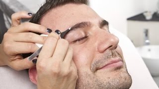 DEPILACIÓN DE CEJAS EN HOMBRES [upl. by Esilec414]