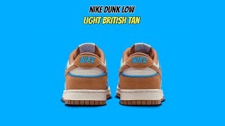 Nike Dunk Low Light British Tan [upl. by Ijuy]