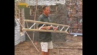 Ecosteps  How to build a sandbag house ecofriendly [upl. by Ossie]