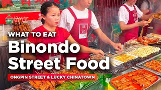 BINONDO Food Trip 2024  Popular Eats at Ongpin Street and Lucky Chinatown  Manila Philippines [upl. by Naillil]