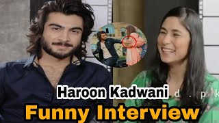 Haroon Kadwani Telefilm Ruposh Funny Interview [upl. by Kramnhoj328]