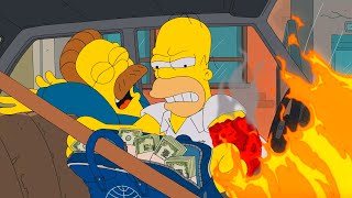 Homero le roba dinero a Ned Los simpsons capitulos completos en español latino [upl. by Haim]