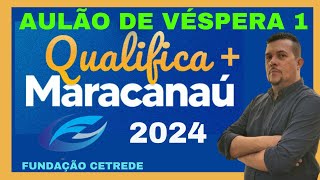 QUALIFICA MARACANAÚ 2024AULÃO 1 DE VÉSPERA cetrede matemática mathematics concursospúblicos [upl. by Franckot916]