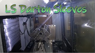 LS Darton MID Sleeve Installation  on the HAAS Part 1 [upl. by Nicole743]