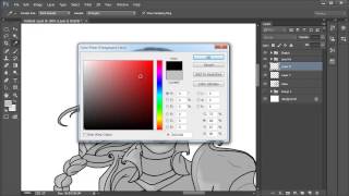 Fundamentals of Digital Painting 05 Painting in Grayscale Rough Parts [upl. by Bearnard]