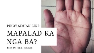 MAPALAD KA NGA BA  Kahulugan ng Simian line [upl. by Lockhart]