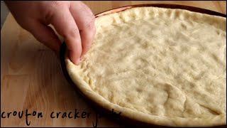 Homemade Pizza Crust Dough from Scratch  Easy Recipe [upl. by Enenaej469]