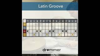 Latin Groove Breakdown drumming drumbeats drumrudiments [upl. by Ewell]