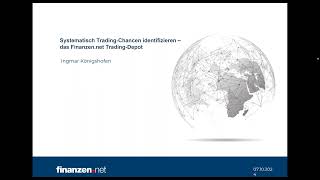 Systematisch TradingChancen identifizieren  so geht es an den Märkten weiter [upl. by Fisuoy]