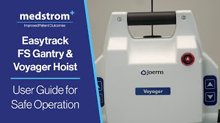 Easytrack FS Bariatric Gantry  Voyager Hoist  Medstrom User Guide [upl. by Jacobs490]