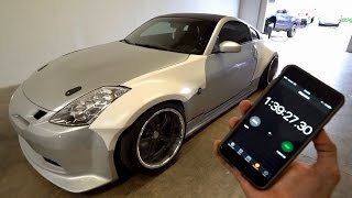 Widebody 350z Install in under 2 hours [upl. by Barnie]