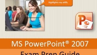 PowerPoint 2007 Exercise 33 Formatting Slide Master Footer [upl. by Annairol]