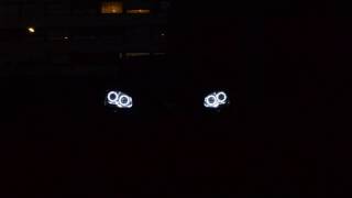 Golf MK5 Angel eyes 7000K [upl. by Hpesoj]