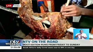 Amboseli Institute Of Hospitality And Technology students prepare nyama choma for NTV Kenya team [upl. by Rysler]