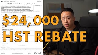 24000 New Condo HST Rebate  How To Get It Back [upl. by Latoyia]