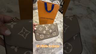 Louis Vuitton Felicie Pochette ✨🛍️ LV designerbags shorts 👜 louisvuitton viralvideo aesthetic [upl. by Eiahpets]