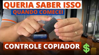 Como fazer uma copia de controle remoto de portão eletrônico controle clonador [upl. by Cathie]