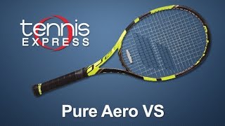 Babolat Pure Aero VS Tennis Racquet Review  Tennis Express [upl. by Ayerim]