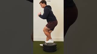 Patellar Tendinopathy Exercises Early Stage shorts [upl. by Nodyroc]