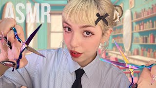 ASMR O CORTE DE CABELO MAIS RELAXANTE DE TODOS 😴✂️ [upl. by Patman]