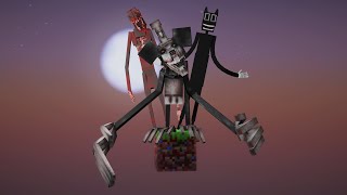 Minecraft One Block but its EVERY HORROR MOD 3 [upl. by Okiam793]