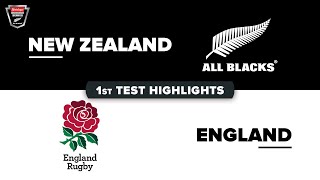 HIGHLIGHTS  NEW ZEALAND v ENGLAND  July Internationals 2024  First Test [upl. by Twitt741]