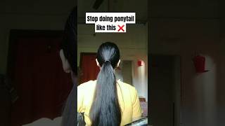 try this unique ponytail hairstyles hackshortvideohairstylesponytailhairtutorialhack [upl. by Ilysa]