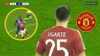 Manuel Ugarte vs Leicester  NEW MAN UNITED PLAYER🔴 [upl. by Haziza593]