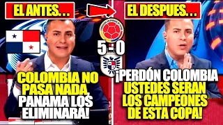 PRENSA PANAMEÑA MENOSPRECIABA A COLOMBIA PERO SALIERON GOLEADOS 50 ¡COLOMBIA NOS HUMILLA [upl. by Menides]