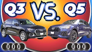 Audi Q3 VS Audi Q5 comparison  Which one is right for you [upl. by Hermie]