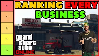 BEST BUSINESS TO BUY IN GTA 5  Best Way To Make Money GTA Online Tier List [upl. by Iny385]