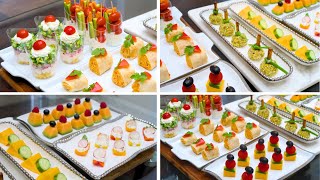 Quick and easy party food ideas  7 appetizer recipes for parties [upl. by Connor36]