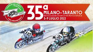 MILANO TARANTO 2022  SECONDA TAPPA [upl. by Retsek670]