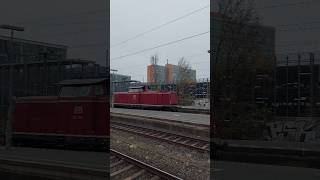 Br 212 von der EfW hannover oldtrain diesellok trainspotting [upl. by Yerffoej]