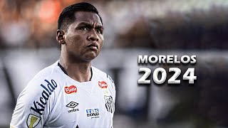 ALFREDO MORELOS  Amazing Skills Assists amp Goals  2024  Santos FC HD [upl. by Tamarra999]