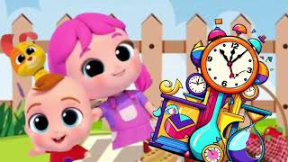 Hickory Dickory Dock clock l Rhymes collection for childrens l 09 l FC Nursery Rhymes [upl. by Eleaffar]