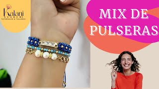 HAZ PULSERAS PARA VENDER PARA OBSEQUIAR Y PARA LUCIR TUTORIAL PASO A PASO APRENDE Y EMPRENDE 📚👍 [upl. by Asenaj]