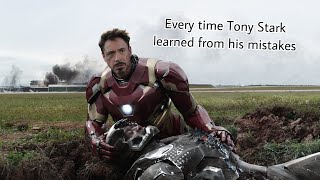 Every time Tony Stark learned from his mistakes [upl. by Syst768]