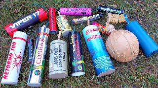 MEGA TEST PETARDEBOMBE  XXXL Polenboller Compilation  Firecrackers [upl. by Adnilav343]