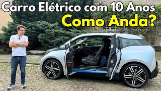 COMO ANDA UM CARRO ELÉTRICO DE 10 ANOS Teste com BMW i3 20142015 [upl. by Keg]