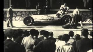 1938 Tripoli Gran Prix Hermann Lang MercedesBenz [upl. by Balkin]