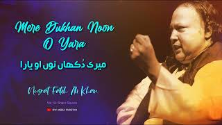 Mere Dukhan Noon O Yara  Nusrat Fateh Ali Khan  Vol 19 [upl. by Helen]