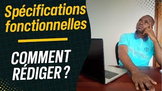 Comprendre les spécifications fonctionnelles [upl. by Kciremed]