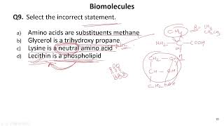 NCERT Based Biomolecules Question Part 3 SATHEEMED swayamprabha medicalentranceexam [upl. by Adnohsel]