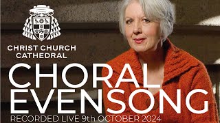 Choral Evensong  Recorded live Wednesday 9th October 2024 [upl. by Yragerg]